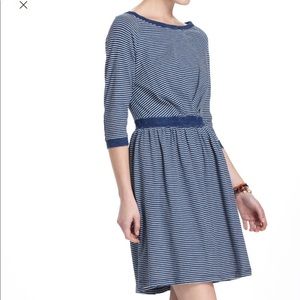 Anthropologie Postmark Patched Racquet Dress Sz SP